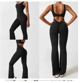 Seamless Shaping Jumpsuit for Yoga and Fitness (One Piece) - Epilume